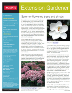 Extension Gardener Newsletter cover image