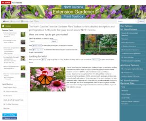 Home page for Plant Toolbox